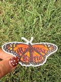 Die cut sticker - Mariposa de Barrio