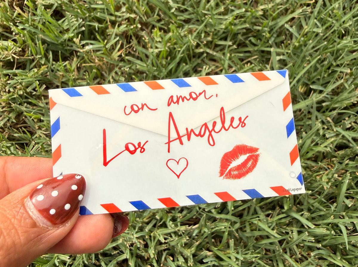 Die cut sticker - Love Letter to LA