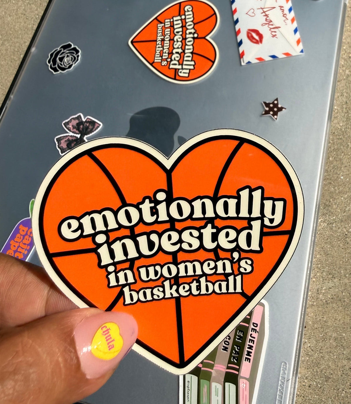 Emotionally Invested in Women’s Basketball | Sticker or Magnet