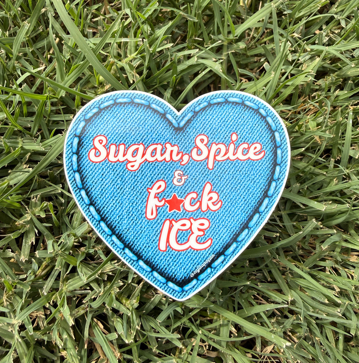 Die cut Sticker - Sugar, Spice & f*ck ICE