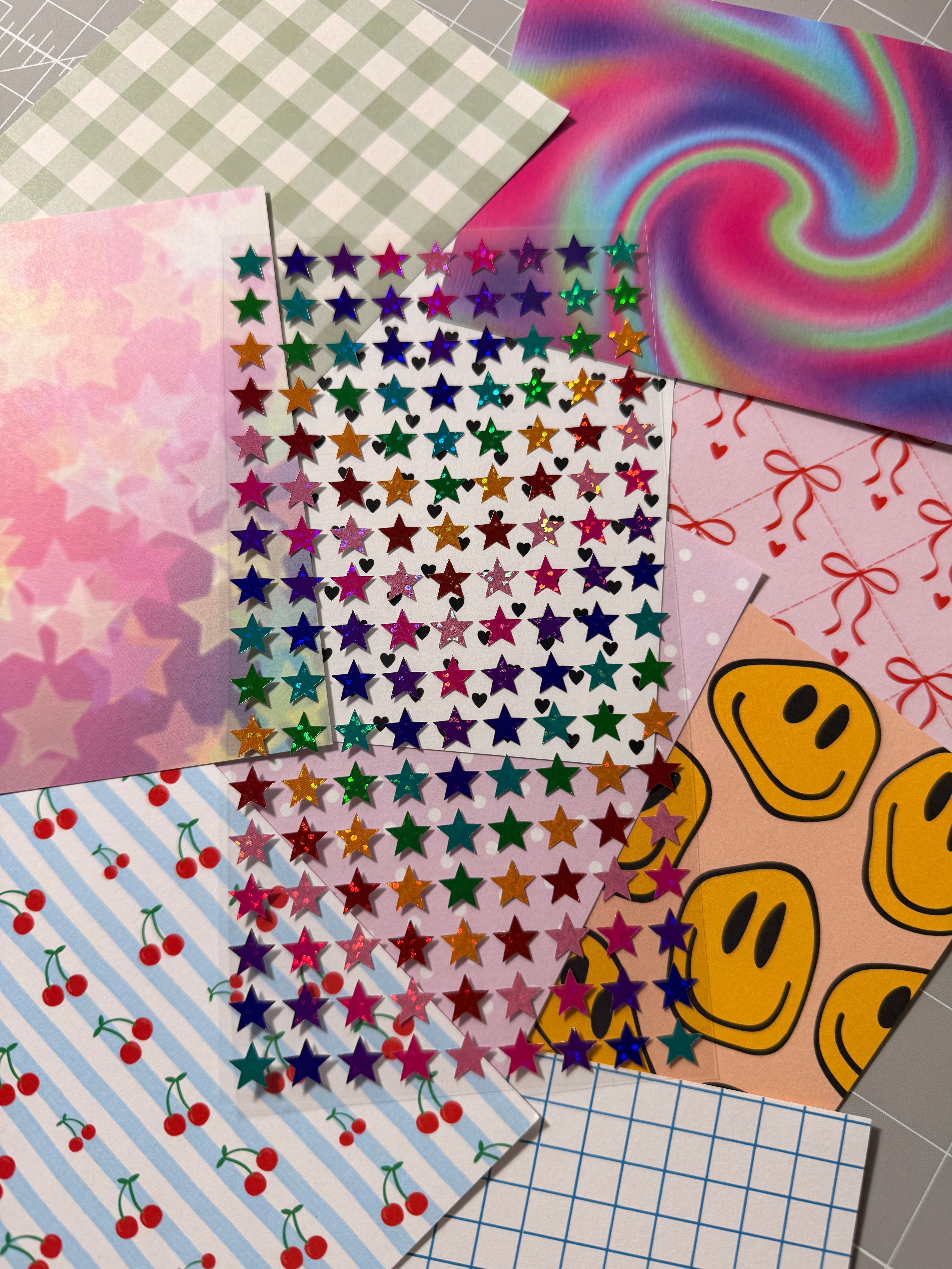 Cajita Paper Sticker Sheet