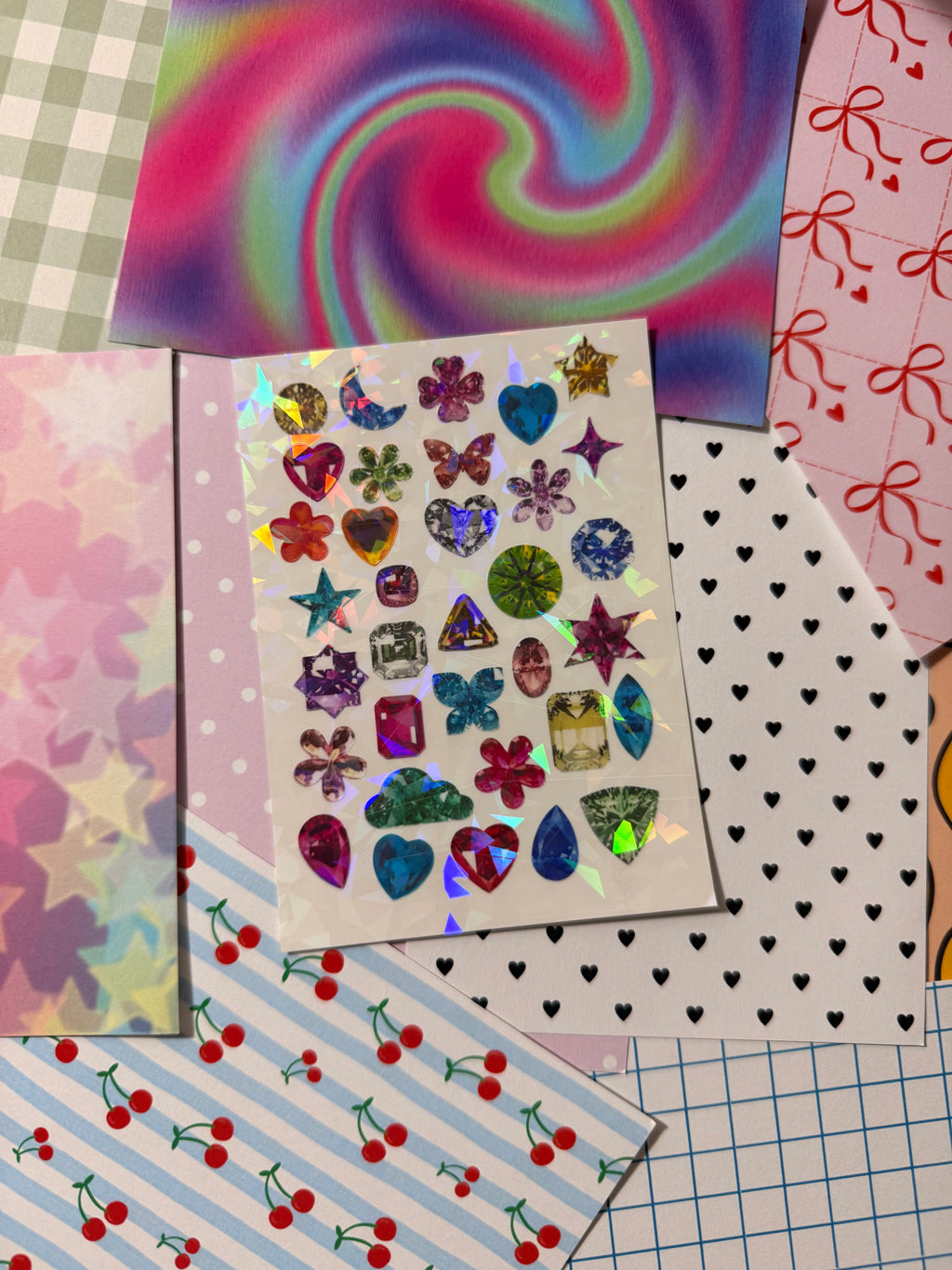 Cajita Paper Sticker Sheet