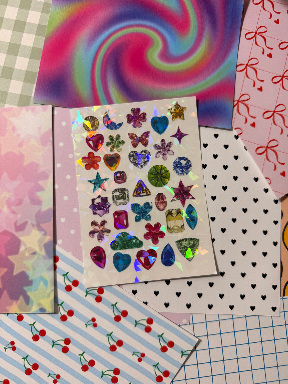 Cajita Paper Sticker Sheet