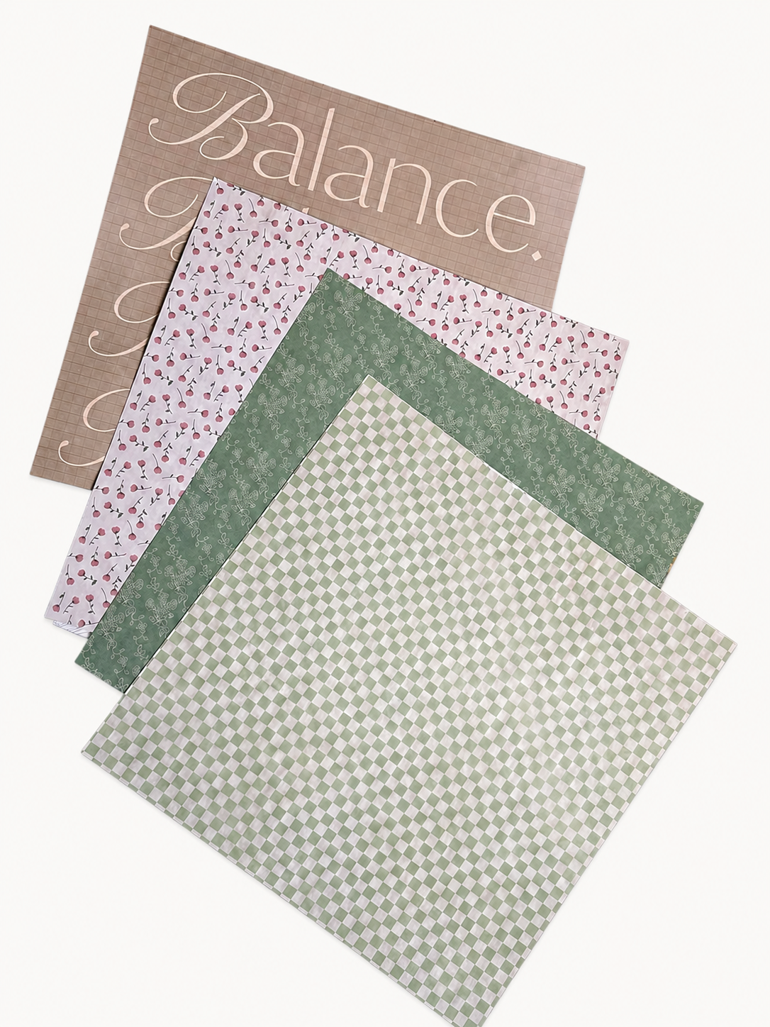 12x12 paper - 4 for $1