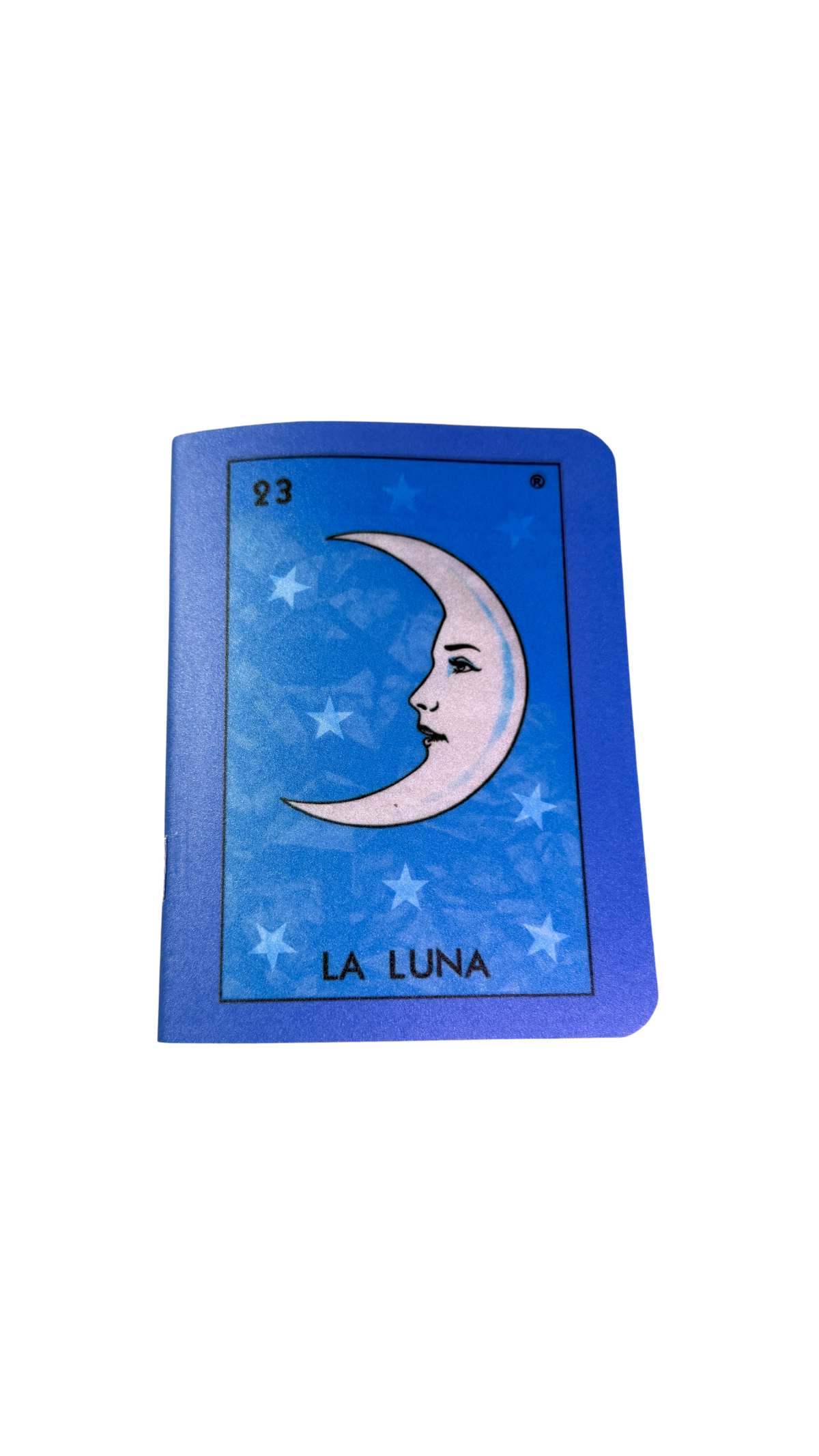 La Luna + El Sol Handmade Lotería Notebook
