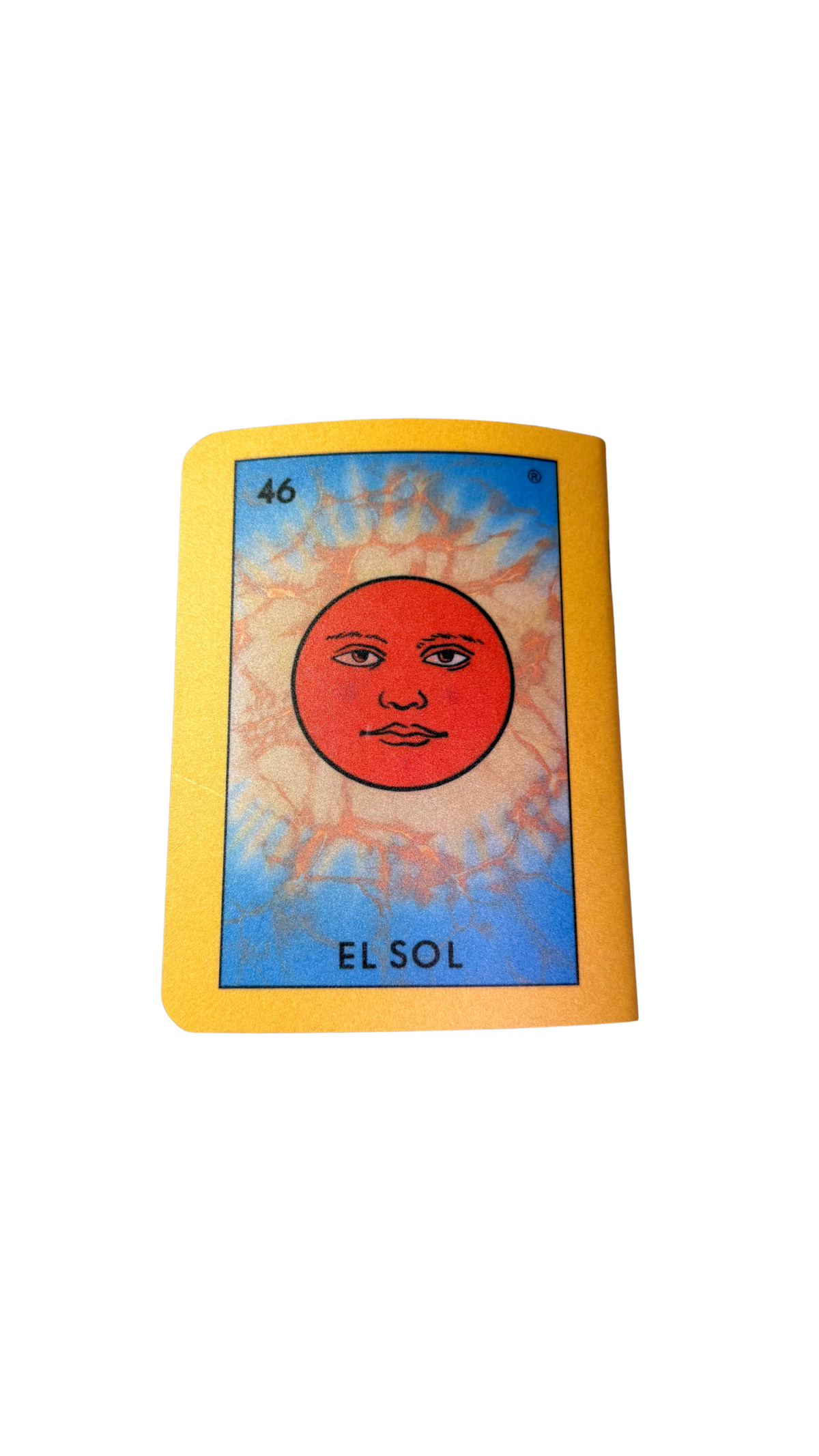 La Luna + El Sol Handmade Lotería Notebook
