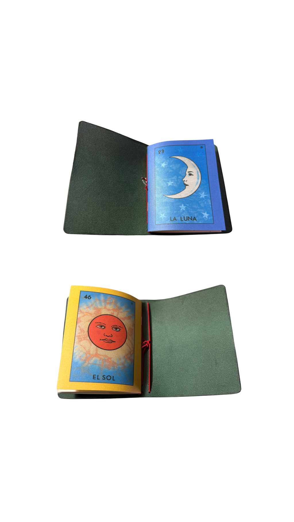 La Luna y El Sol Handmade Leather Journal | México Special Edition