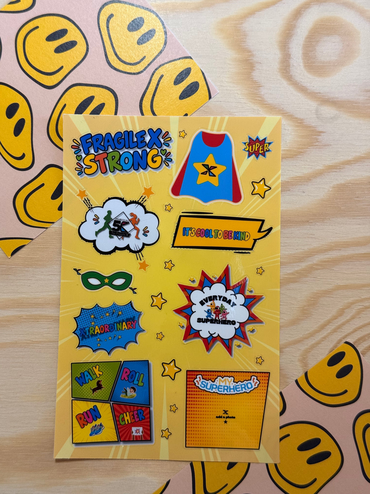 Fragile X Sticker Pack | Team Pablo Fundraiser