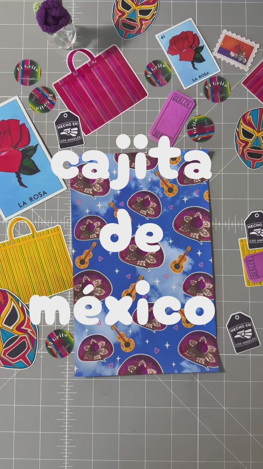 Cajita de México | Mexican Junk Journal Scrap Pack